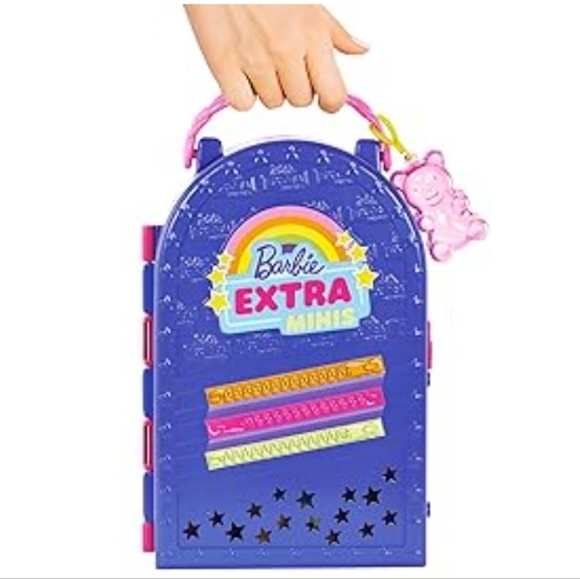 Barbie Extra Minis Doll & Fashion Playset - Picture 7 of 12